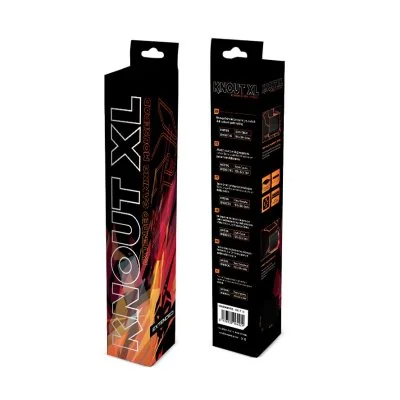 Krom Knout XL Alfombrilla Gaming Negra Krom Knout XL Alfombrilla Gaming Negra
