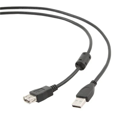 Gembird cable usb 2.0 a/m-a/h 1,8 mts ngr ferr Gembird cable usb 2.0 a/m-a/h 1,8 mts ngr ferr