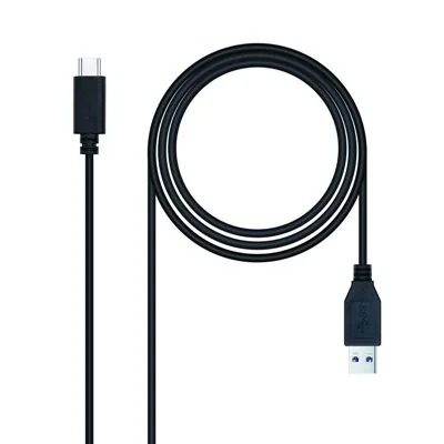 Nanocable Cable USB 3.1 Gen2 a USB-C Macho/Macho 1.5m Negro Nanocable Cable USB 3.1 Gen2 a USB-C Macho/Macho 1.5m Negro
