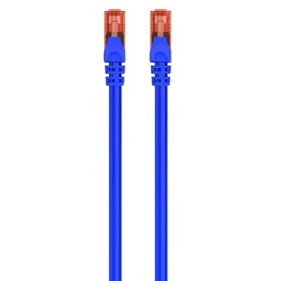 Ewent Cable de Red RJ45 Cat 6 U/UTP 1m Azul