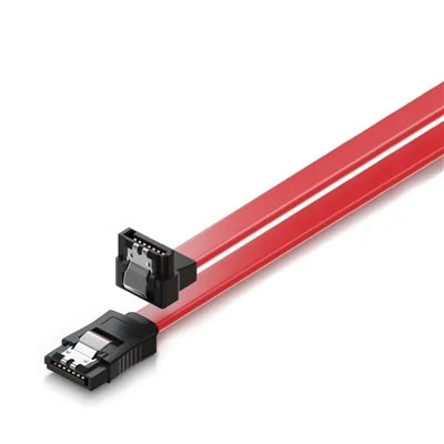 Ewent Cable SATA3 Acodado 70cm Rojo