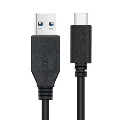 Nanocable Cable USB 3.1 a USB-C Macho/Macho 2m Negro