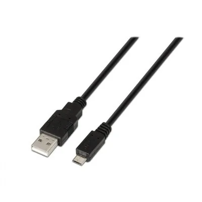 Aisens A101-0028 Cable Micro USB 2.0 a USB-A 1.8m Negro