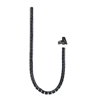 Nanocable Organizador de Cables Flexible 25mm 3m Negro Nanocable Organizador de Cables Flexible 25mm 3m Negro