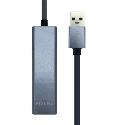 Aisens A106-0401 Hub USB 3.0 a Ethernet Gigabit/3x USB 3.0