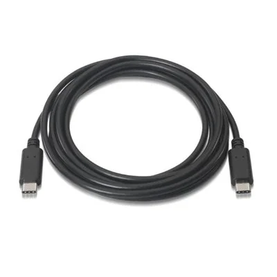 Aisens Cable USB 2.0 3A Tipo C Macho/Macho 2m Negro Aisens Cable USB 2.0 3A Tipo C Macho/Macho 2m Negro