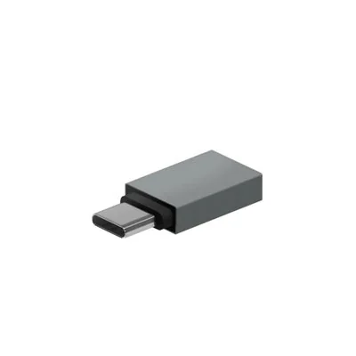 Aisens Mini Adaptador USB -C Macho a USB 3.2 Hembra Gris Aisens Mini Adaptador USB -C Macho a USB 3.2 Hembra Gris