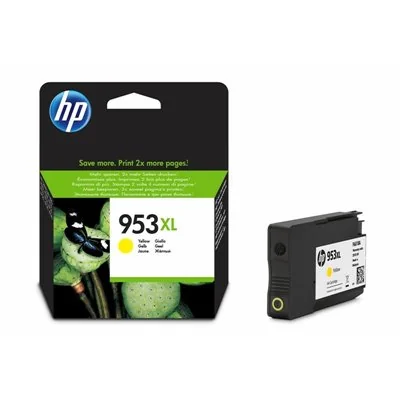 HP 953XL Amarillo F6U18AE - Cartucho de Tinta Original HP 953XL Amarillo F6U18AE - Cartucho de Tinta Original