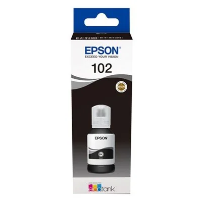 Epson botella tinta ecotank 102 negro