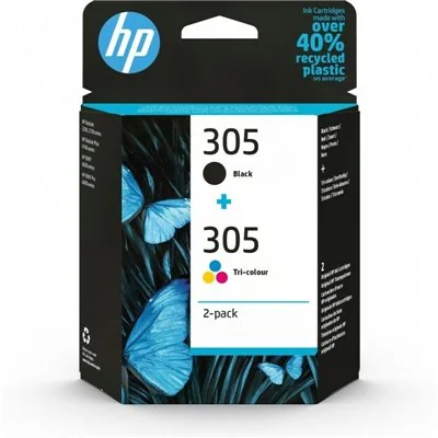 HP 305 Multipack Negro y Tricolor 6ZD17AE - Cartuchos de Tinta HP 305 Multipack Negro y Tricolor 6ZD17AE - Cartuchos de Tinta