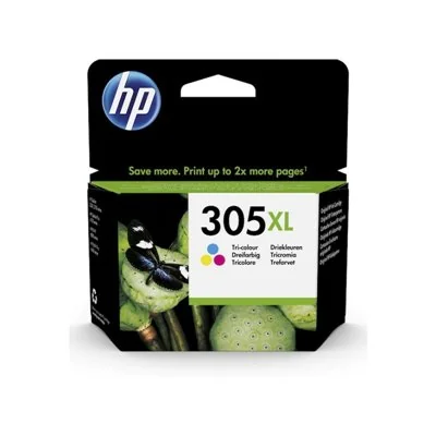 HP 305XL Tricolor 3YM63AE - Cartucho de Tinta Original