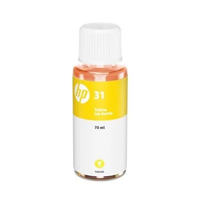 HP 31 Amarillo 1VU28AE - Botella de Tinta Original HP 31 Amarillo 1VU28AE - Botella de Tinta Original