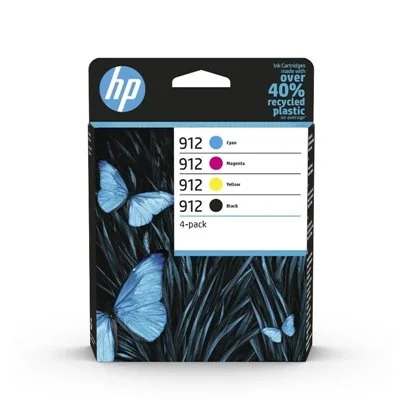 HP 912 Multipack Negro Magenta Cian Amarillo 6ZC74AE -