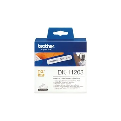 Etiquetas Precortadas Brother DK11203/ 300 unidades Etiquetas Precortadas Brother DK11203/ 300 unidades