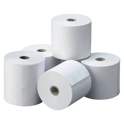 Rollo papel térmico 80x80x12 mm pack 6 uds sin bpa Rollo papel térmico 80x80x12 mm pack 6 uds sin bpa