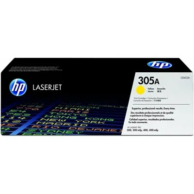 HP 305A Amarillo Original | Tóner CE412A HP 305A Amarillo Original | Tóner CE412A