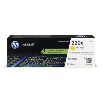 HP Cartucho de tóner Original LaserJet 220X amarillo HP Cartucho de tóner Original LaserJet 220X amarillo