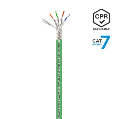 Aisens A146-0668 Bobina Cable de Red Cat.7 RJ45 S/FTP AWG23