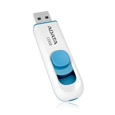 Adata C008 32GB USB 2.0 Blanco/Azul Adata C008 32GB USB 2.0 Blanco/Azul