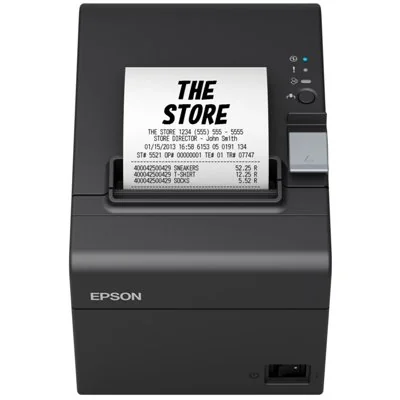 Epson TM-T20III Impresora Tickets USB + Serial Negra