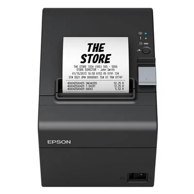 Epson TM-T20III Impresora Tickets Ethernet Negra