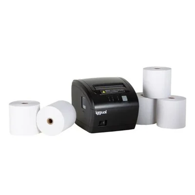 Kit impresora térmica tp easy 80 + 5 rollos Kit impresora térmica tp easy 80 + 5 rollos