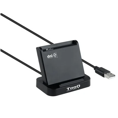 TooQ TQR-220B Lector de DNIe USB 2.0 Negro TooQ TQR-220B Lector de DNIe USB 2.0 Negro