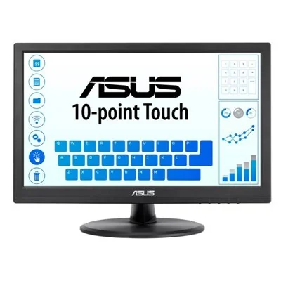 Monitor Profesional Táctil Asus VT168HR 15.6'/ WXGA/ Negro Monitor Profesional Táctil Asus VT168HR 15.6'/ WXGA/ Negro