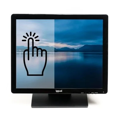 iggual Monitor 19" TFT LCD Táctil a Color para TPV iggual Monitor 19" TFT LCD Táctil a Color para TPV
