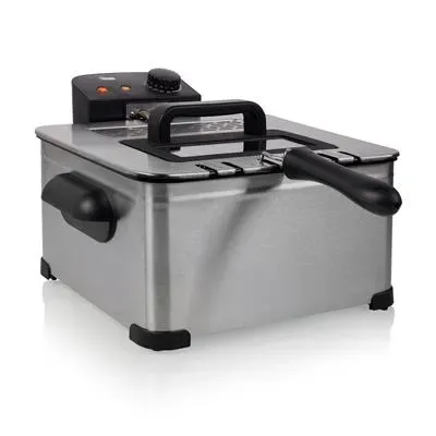 Tristar Freidora 5L 2000W para 7 Personas, Acero Inox. Tristar Freidora 5L 2000W para 7 Personas, Acero Inox.