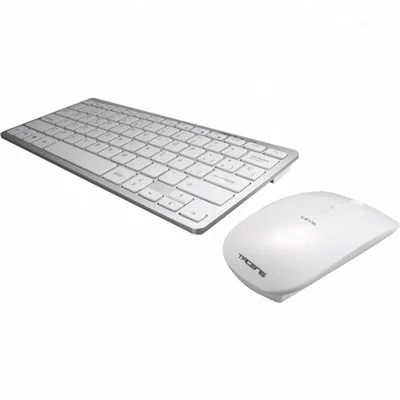 Teclado y Ratón Inalámbricos Tacens Levis Combo V2/ Blanco