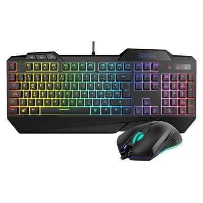 Krom Krusher Teclado Gaming Híbrido RGB + Ratón Krom Krusher Teclado Gaming Híbrido RGB + Ratón