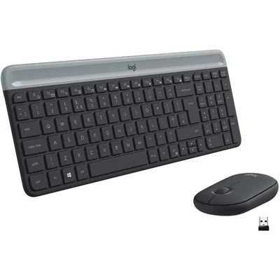 Logitech Slim Combo MK470 Kit Teclado y Ratón Inalámbrico USB Logitech Slim Combo MK470 Kit Teclado y Ratón Inalámbrico USB