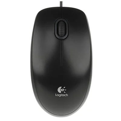 Logitech B100 Ratón Negro