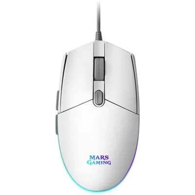 Mars Gaming MMG Ratón Gaming RGB 4200 DPI Blanco