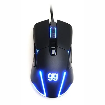 Iggual Tourmaline 7D Ratón Gaming RGB 7200DPI Negro