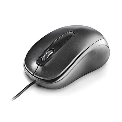 Mouse Ngs Easy Delta Black Optico Con Cable