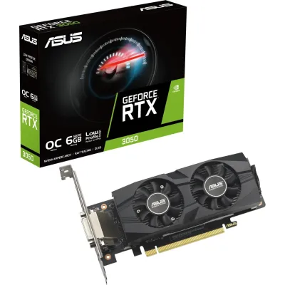 Asus GeForce RTX 3050 OC Perfil bajo 6GB GDDR6