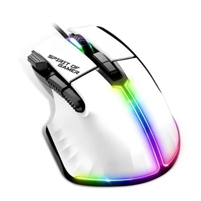 Spirit of Gamer Pro M5 RGB Ratón Gaming 12800DPI Blanco Spirit of Gamer Pro M5 RGB Ratón Gaming 12800DPI Blanco