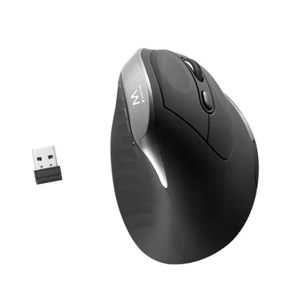Ewent raton ergonomico inalambrico 2400dpi