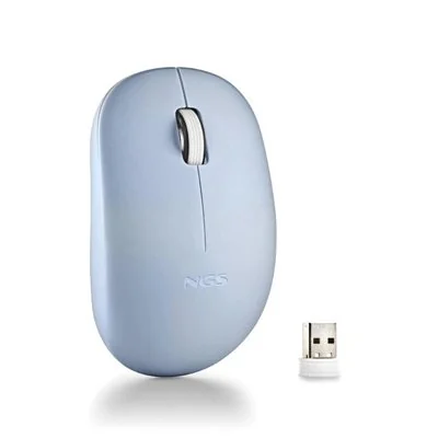 NGS FOG PRO Ratón Óptico Inalámbrico 1000 DPI Azul