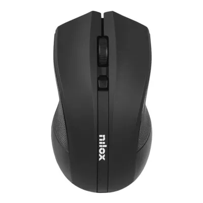 Nilox Ratón Óptico Inalámbrico Ambidestro 1600DPI Negro Nilox Ratón Óptico Inalámbrico Ambidestro 1600DPI Negro