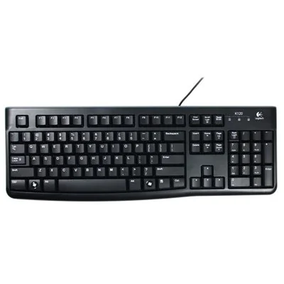 Logitech K120 Teclado USB Cable, Versión OEM caja marrón Logitech K120 Teclado USB Cable, Versión OEM caja marrón