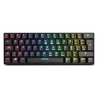 Teclado Gaming Mecánico Inalámbrico Krom Kluster/ Negro Teclado Gaming Mecánico Inalámbrico Krom Kluster/ Negro