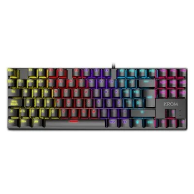 Teclado Gaming Mecánico Krom Kasic TKL/ Negro Teclado Gaming Mecánico Krom Kasic TKL/ Negro