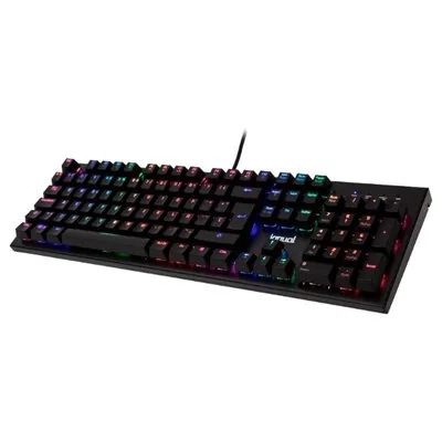 Iggual teclado gaming mecánico obsidian rgb negro