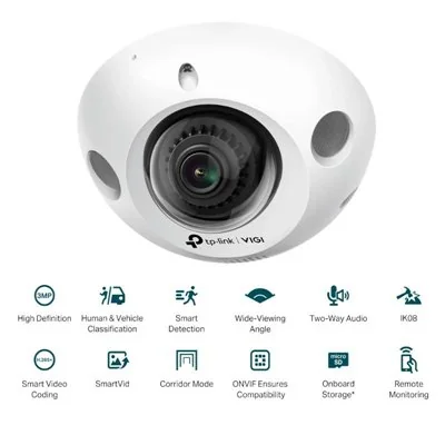TP-Link VIGI C230I MINI(2.8MM) cámara de vigilancia Almohadilla TP-Link VIGI C230I MINI(2.8MM) cámara de vigilancia Almohadilla