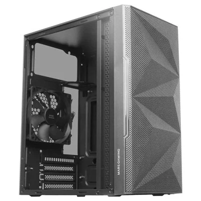 Mars Gaming MC-1500 Minitorre USB 3.0 con Ventana Negra