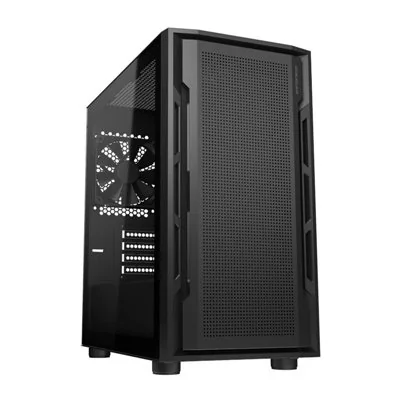 Cougar UNIFACE MINI Negra Caja frontal perforado y lateral Cougar UNIFACE MINI Negra Caja frontal perforado y lateral