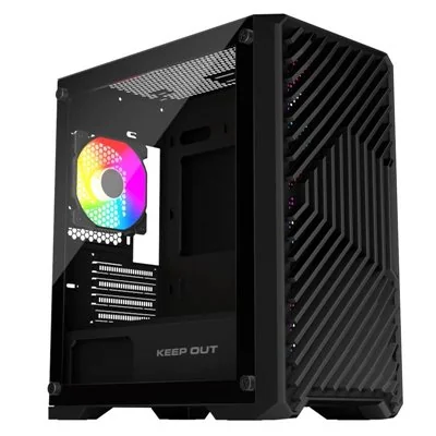 Caja Microatx Xc-220 Glass Argb Keepout